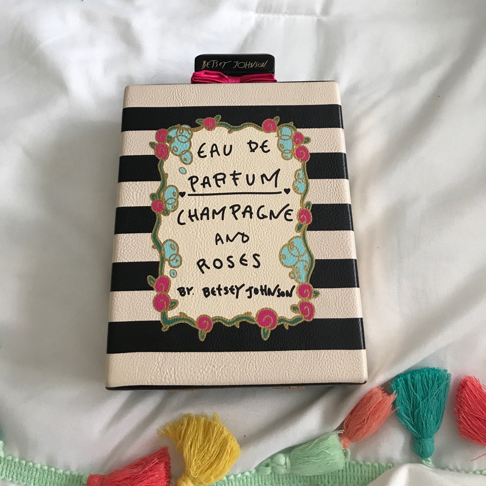 Betsey Johnson Perfume clutch