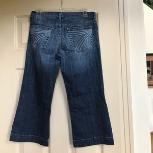 7 For all Mankind crop dojo