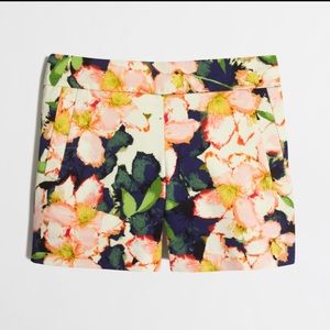 {J.Crew} Floral Print Shorts