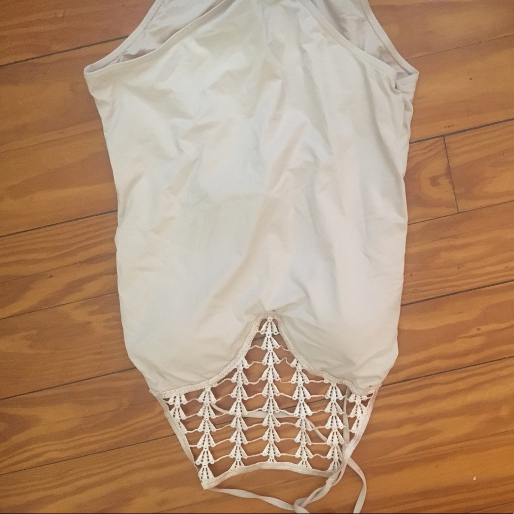 Open back one piece Swim
