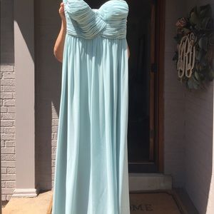 Donna Morgan prom dress bridal dress