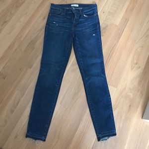Madewell High Riser Skinny Jeans