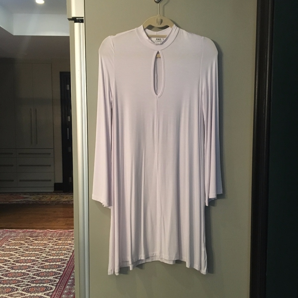 White Long Sleeve Dress