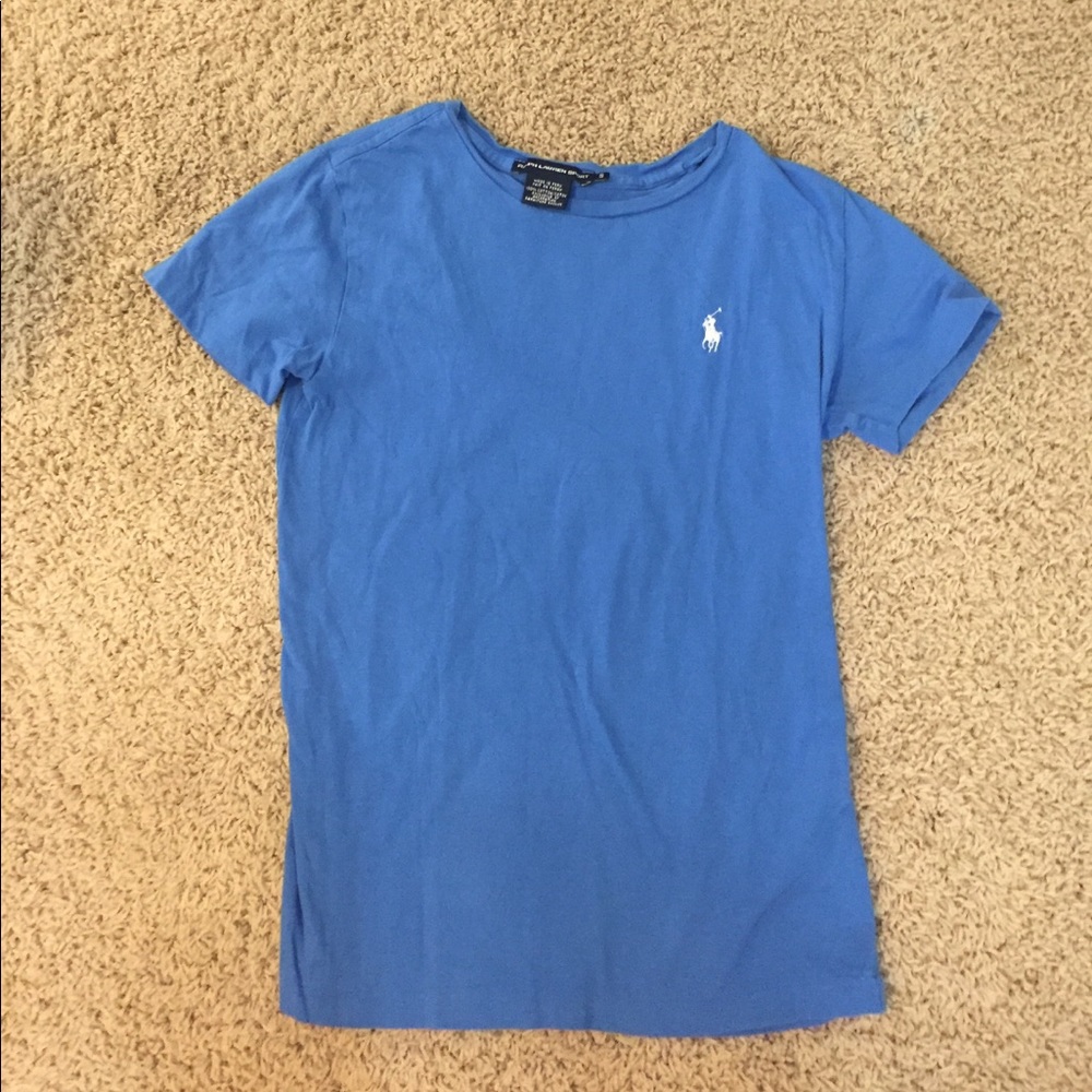 Blue Ralph Lauren Scoop Neck shirt