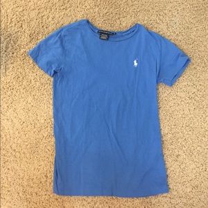 Blue Ralph Lauren Scoop Neck shirt