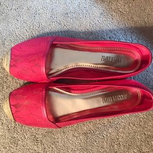 Brand new pink Jlo flats