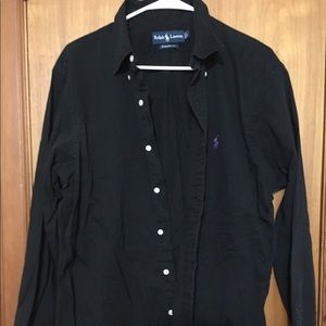 Black Button Down Shirt