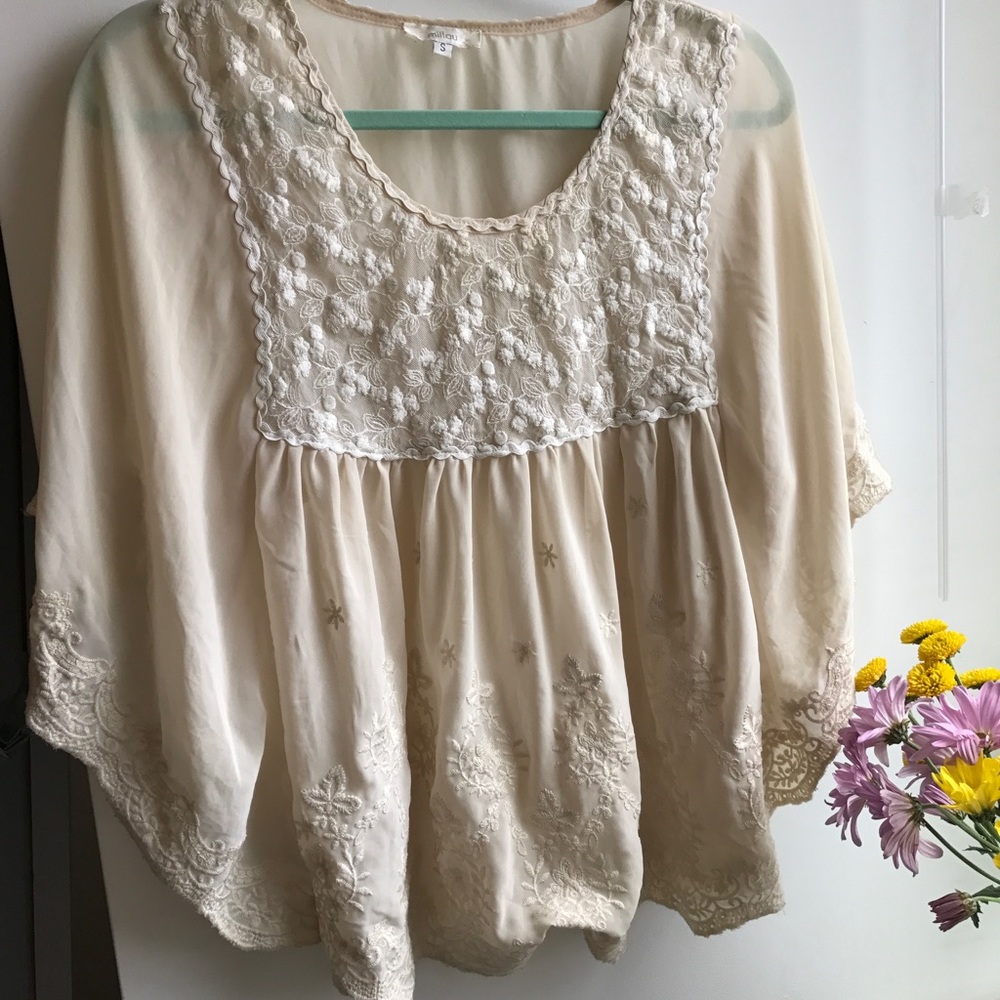 Flowy bohemian top