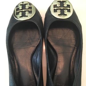 Used Tory Burch Reva Flats