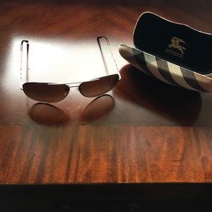 Burberry Aviator Sunglasses Women's