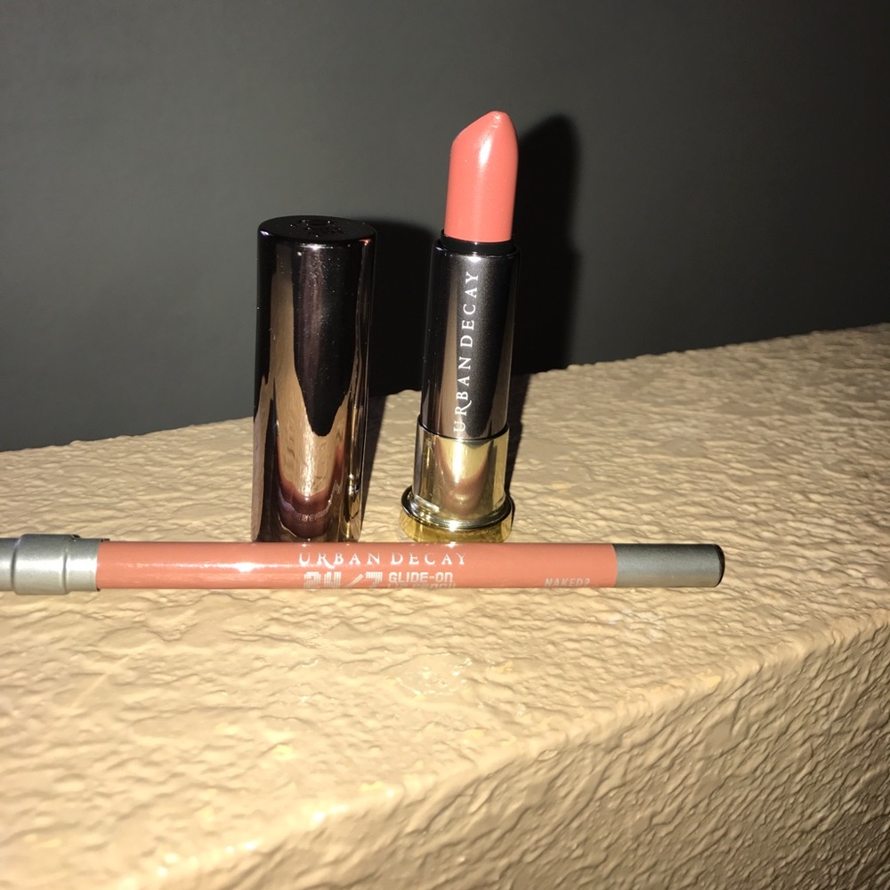 Urban Decay lipstick and lip liner