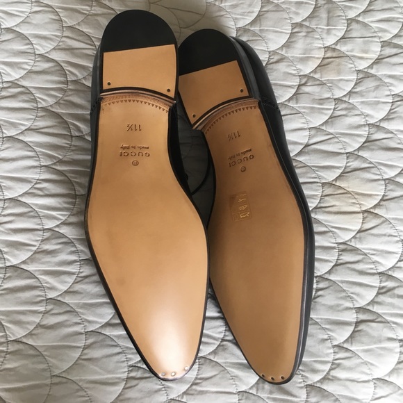 Brand new black Gucci loafers size 11.5 - Picture 3 of 3