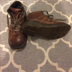 Brown Dr. Martens
