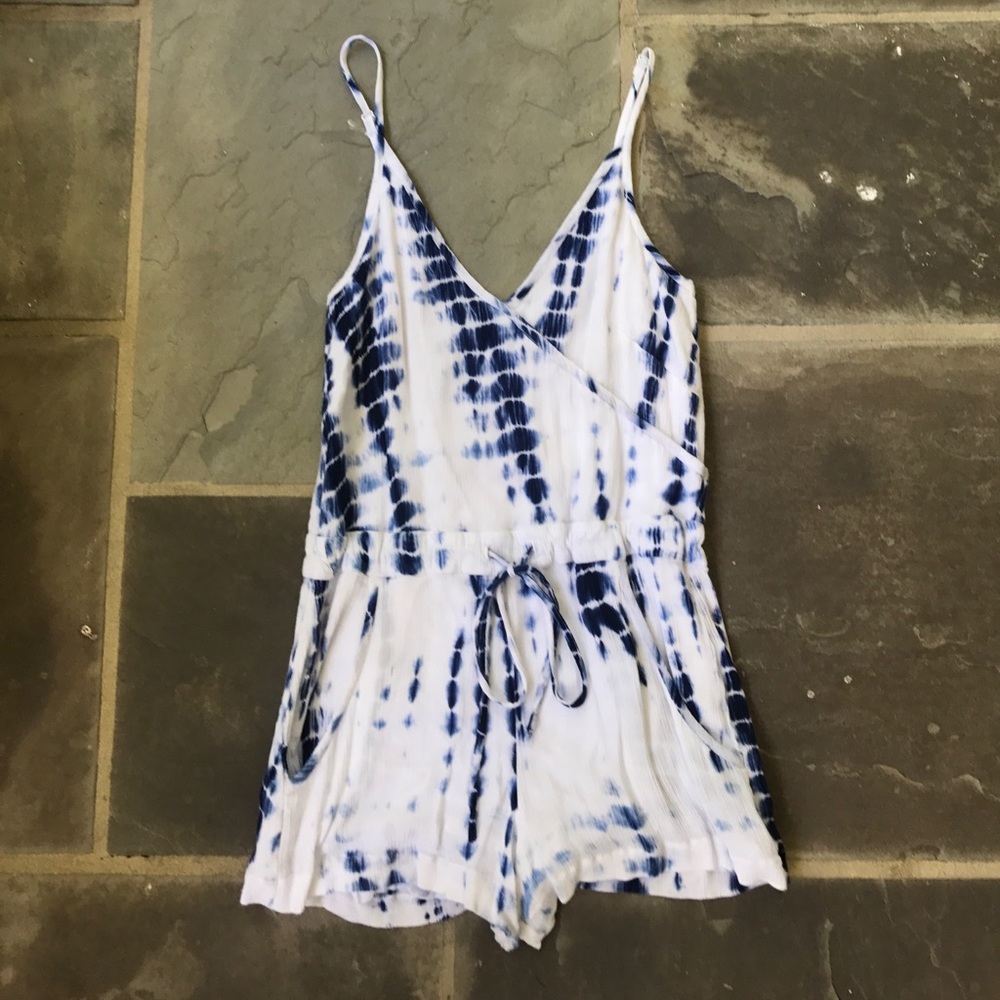 French Connection tie dye romper