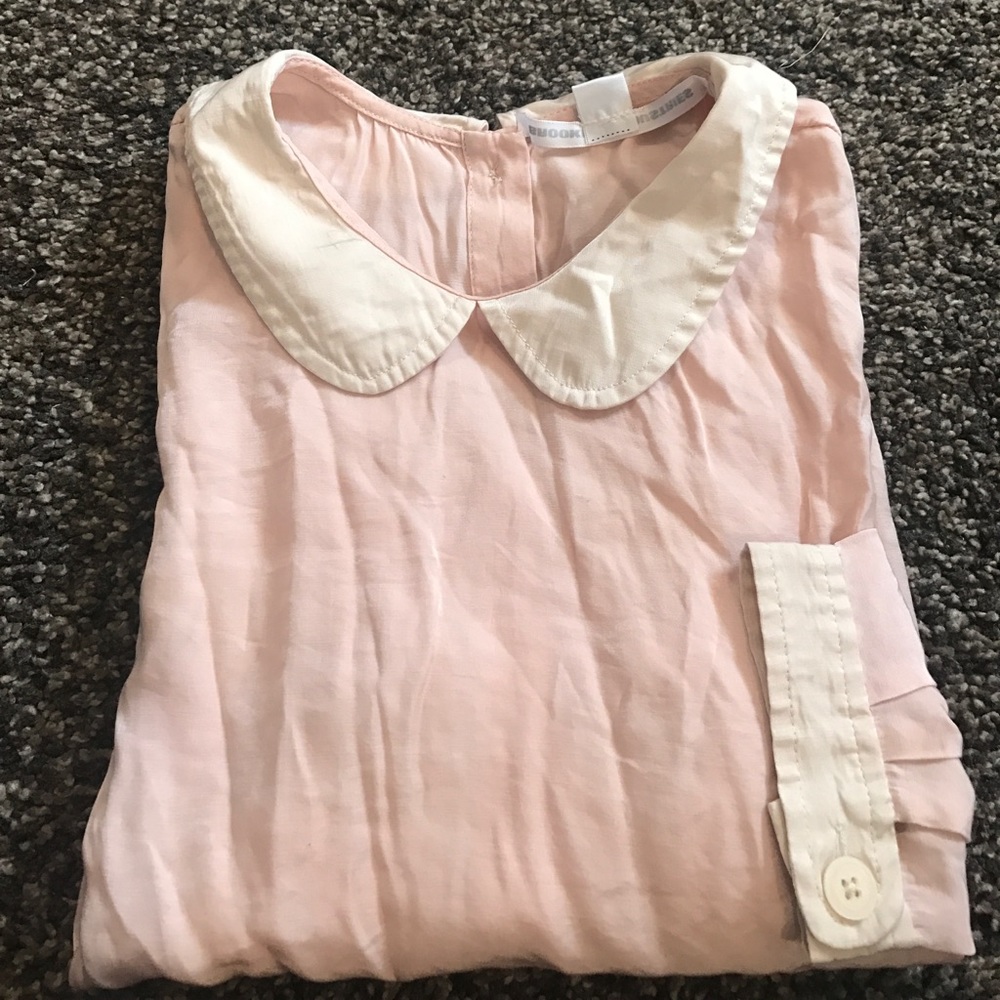 Brooklyn industries peter pan collar shirt.