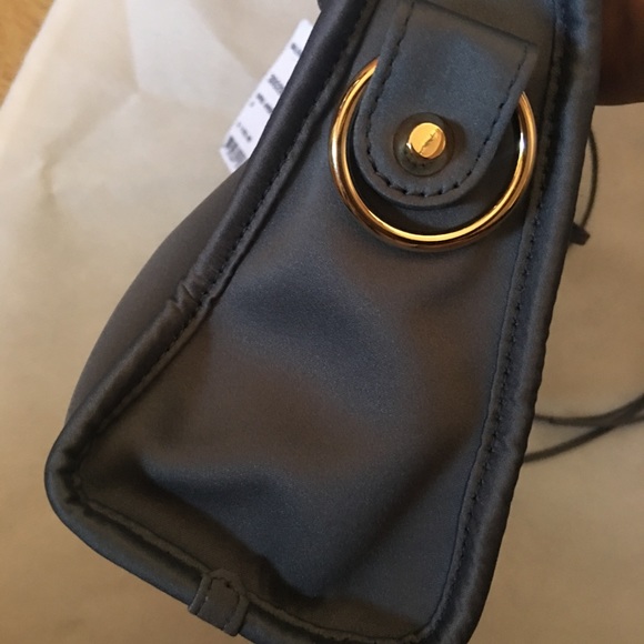 Balenciaga Classic Mini City Nylon Tote Bag, Grey - Picture 5 of 8