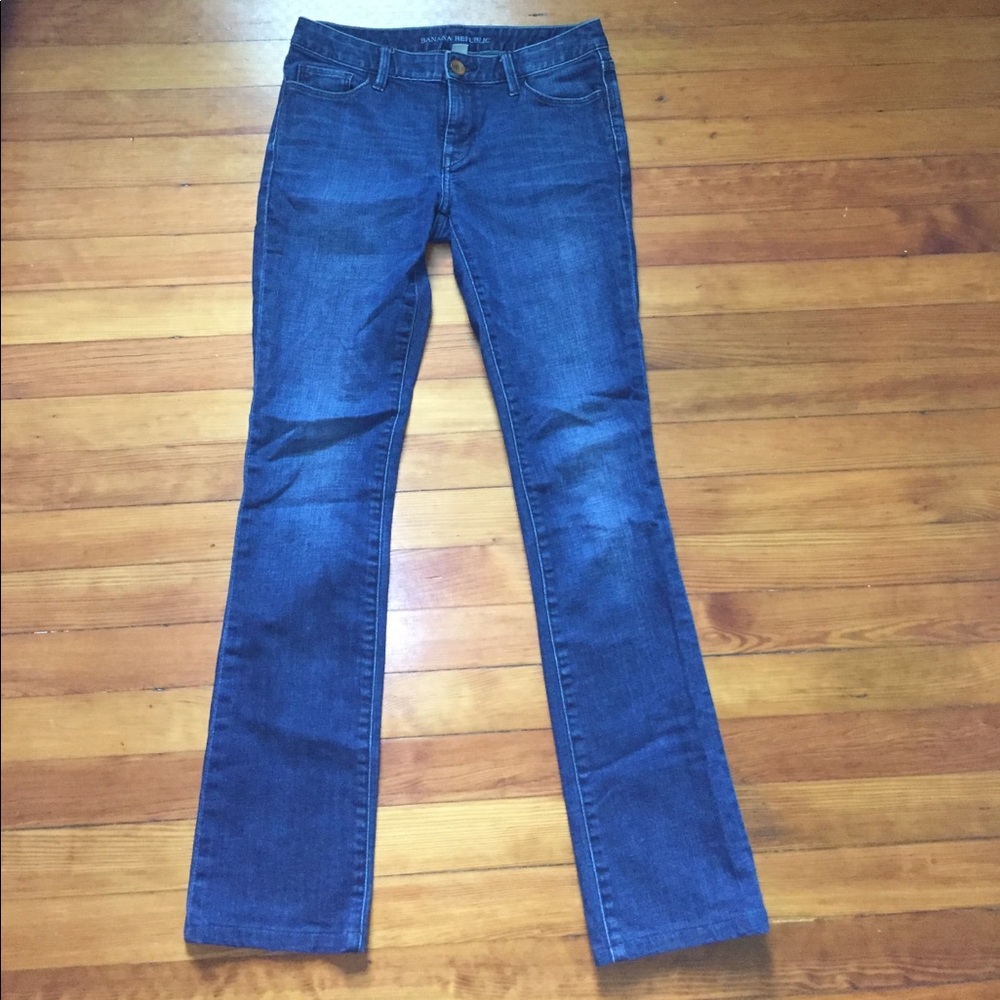 🛍Banana Republic Skinny Straight Jeans Sz.26