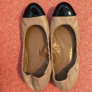 Black and Cream Flats