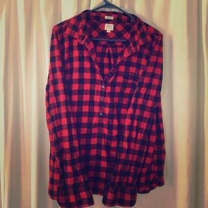 J crew lumberjack checker perfect fit