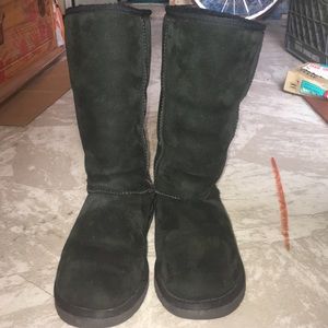 Reserved 🌞 UGG BOOTS TALL SIZE 7 BLACK