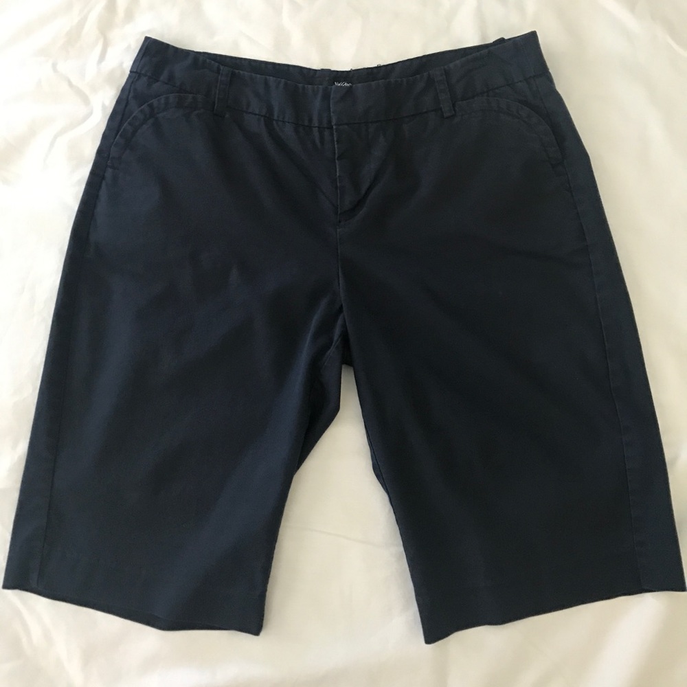 Navy blue Mossimo bermuda shorts size 4
