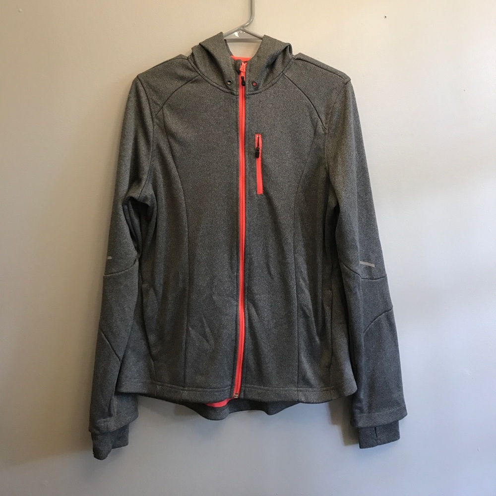 Mondetta Gray and Pink Athletic Jacket