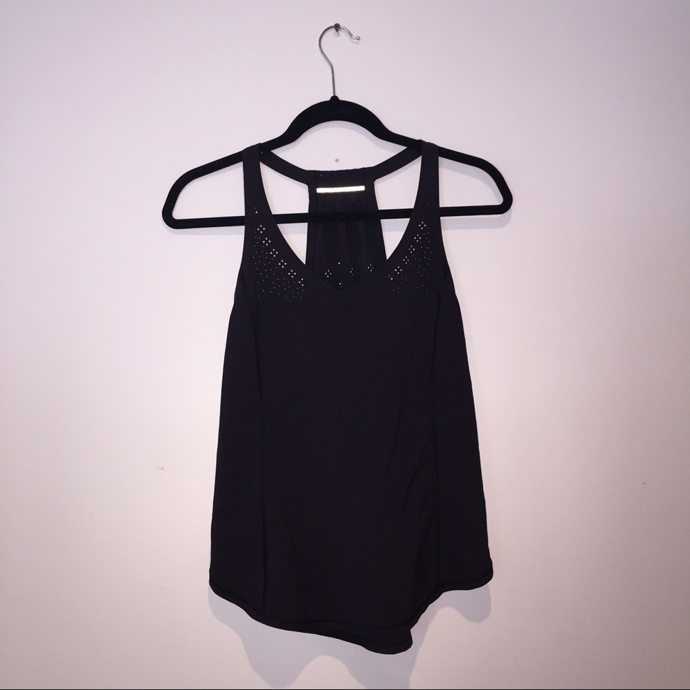 Black Athletic tank top