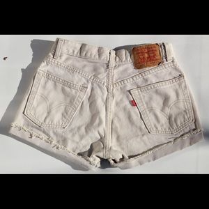 Limited addition Levi shorts