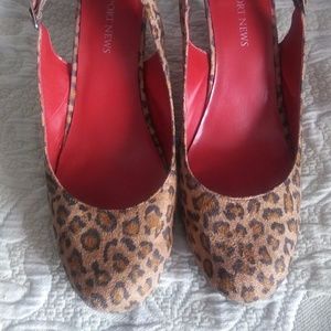 Newport News Faux Suede Wedge