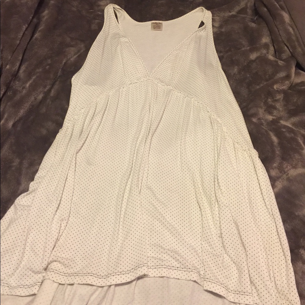 White and green Matilda Jane tank top