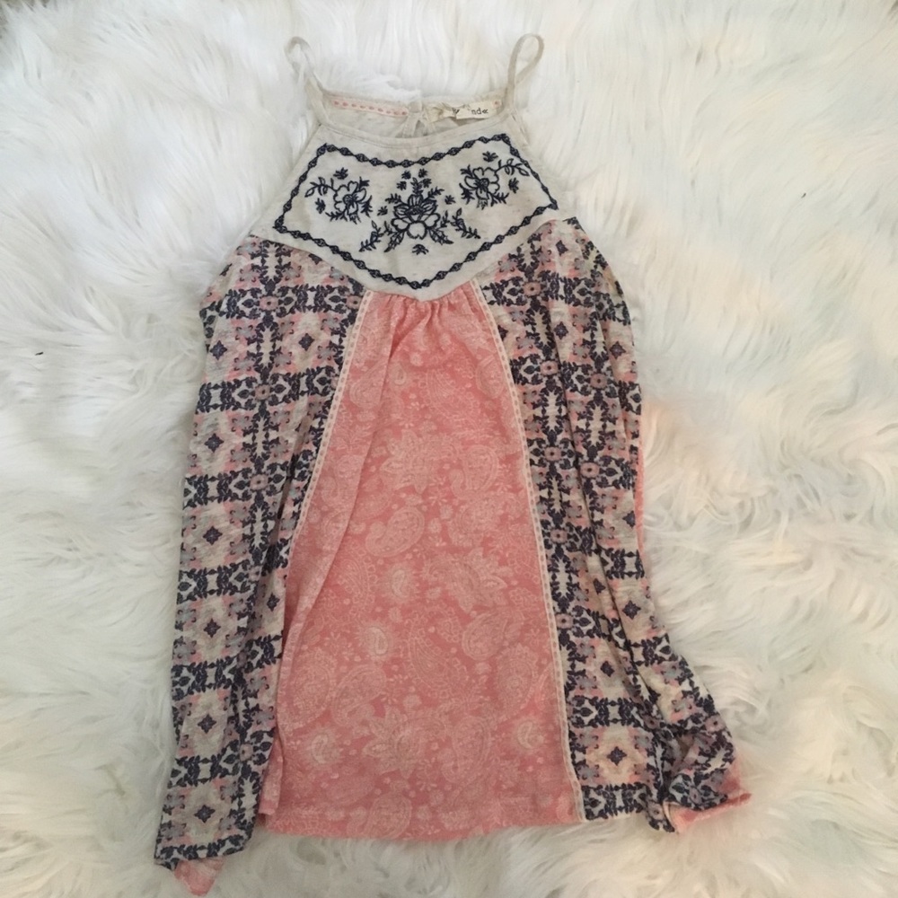 Halter neck tank top