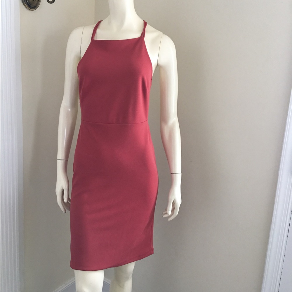 Women's Double Back Coral Dress