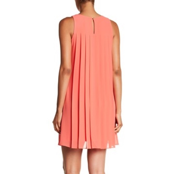 Vince Camuto- Woman’s Pleated Chiffon Dress. - Picture 2 of 2