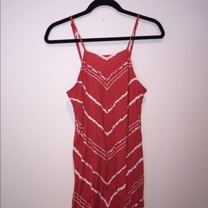 Orange Tie Dye Romper