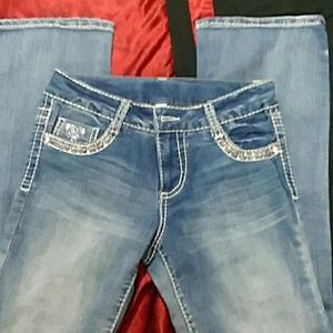 Girl's straight leg jeans