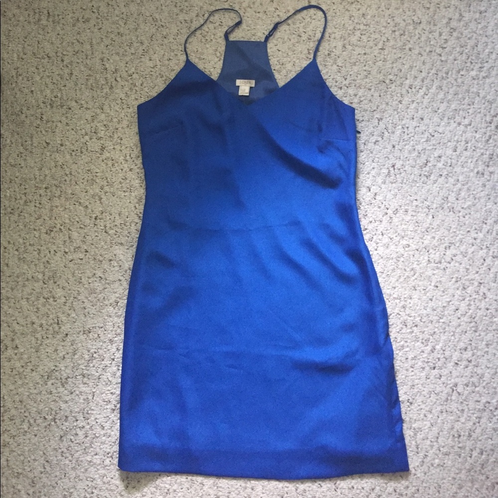 NWT Blue J Crew slip dress