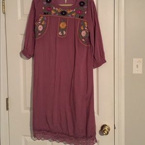 MIDI dress BOHO NWOT