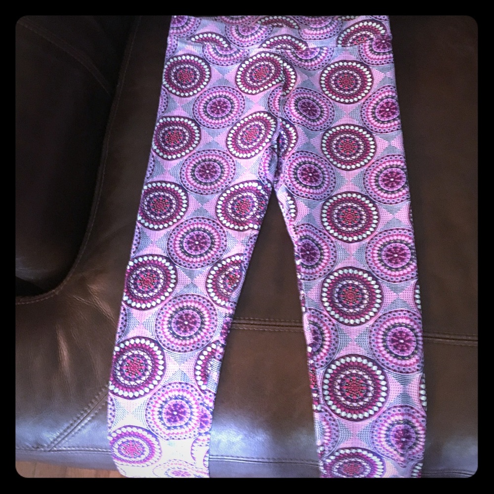 Patterned leggings (justice)
