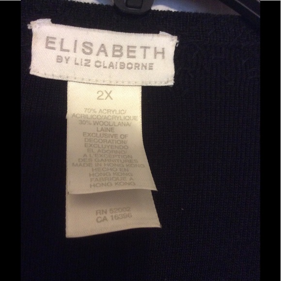 Elizabeth by Liz Claiborne Evening Sweater - Picture 3 of 5