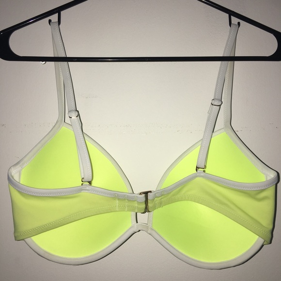 Neon yellow VICTORIAS SECRET bikini top - Picture 3 of 3