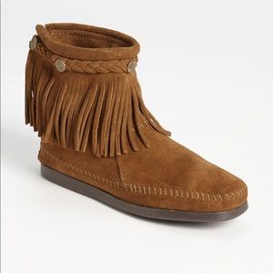 Minnetonka moccasin booties