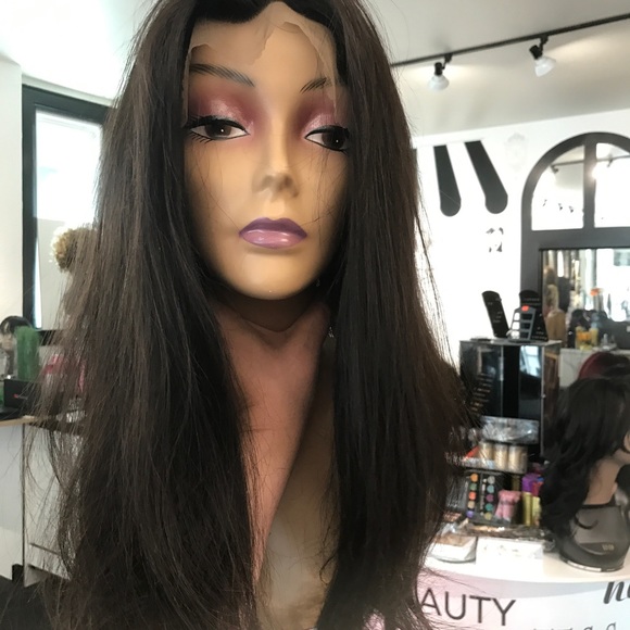 Fulllace Human virgin Remy Wig 24 Inch ship TODAY main image 5