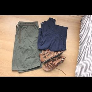 Comfy knee length skirt!!!