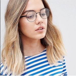 Ray ban black round eyeglasses
