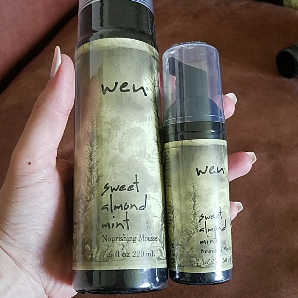 New and Sealed Wen Nourishing Mousse Duo