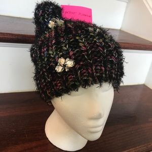 Betsey Johnson Sparkle Slouch Hat NWT 😘😘