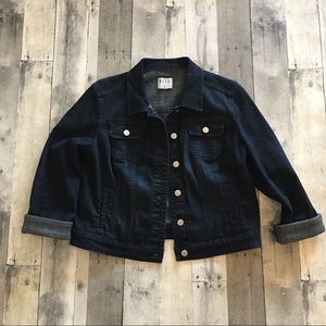 ELLE Jean Jacket Dark Wash - XL