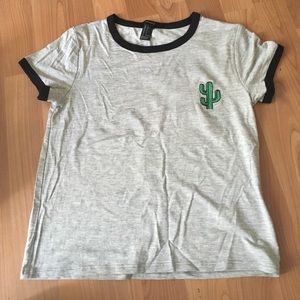 Cactus logo tee
