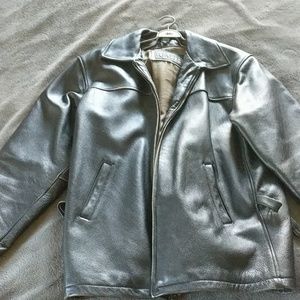 Leather jacket
