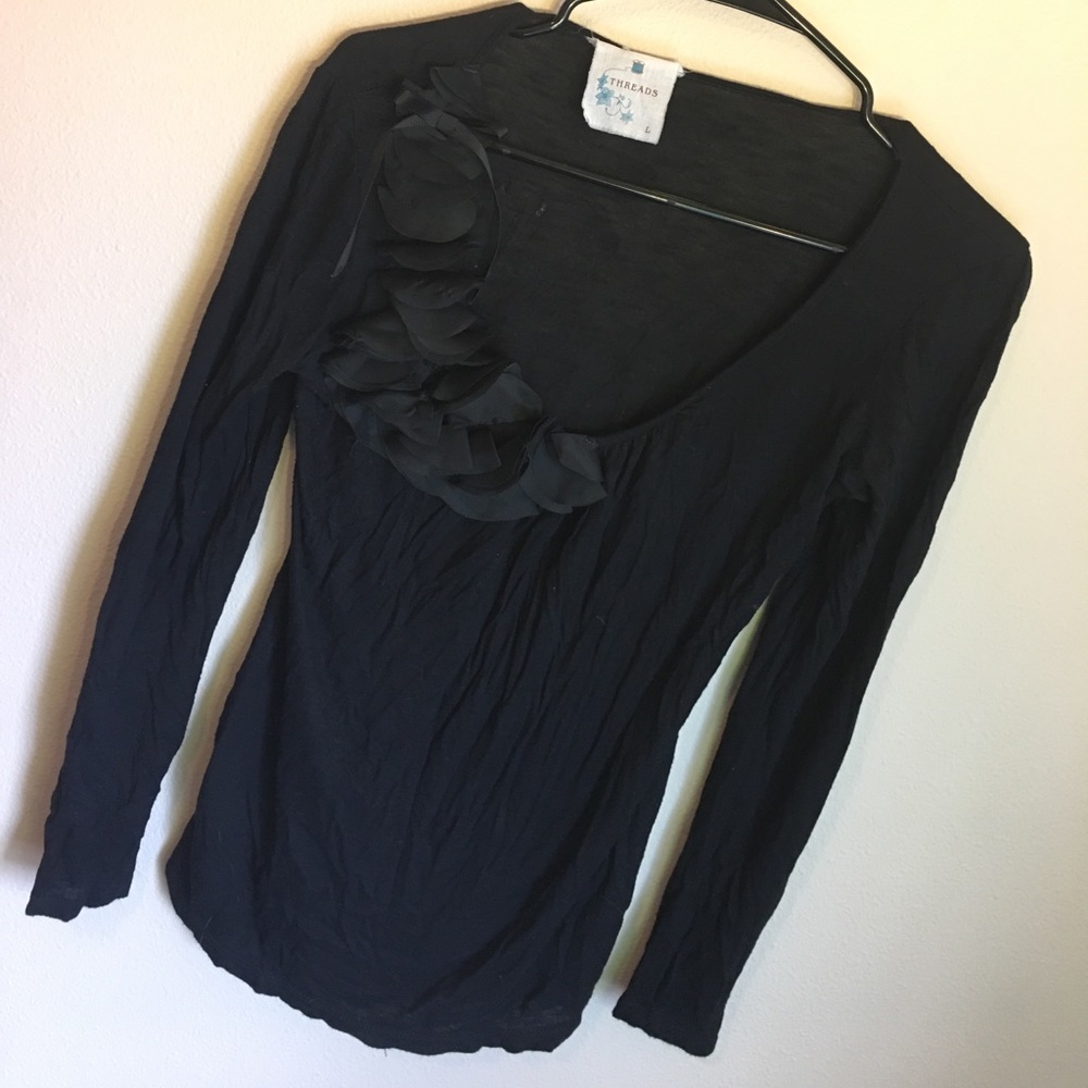 Black Long Sleeve Tee